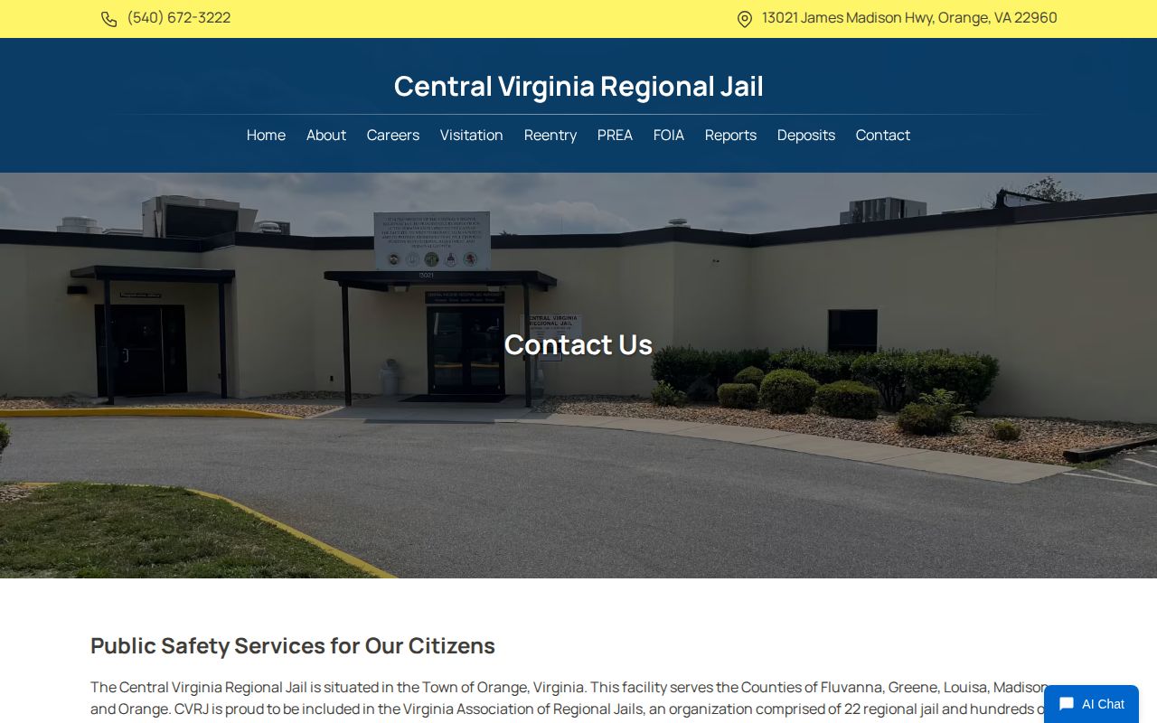 CVRJ contact route for Greene County 24-hour release verification